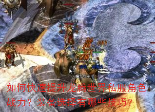 如何快速提升龙腾世界私服角色战力?装备选择有哪些技巧? 如何快速提升龙腾世界私服角色战力?装备选择有哪些技巧?