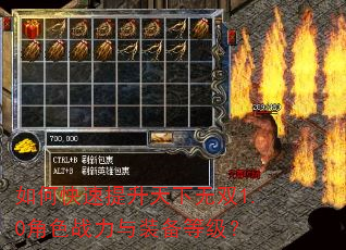 如何快速提升天下无双1.0角色战力与装备等级? 如何快速提升天下无双1.0角色战力与装备等级?